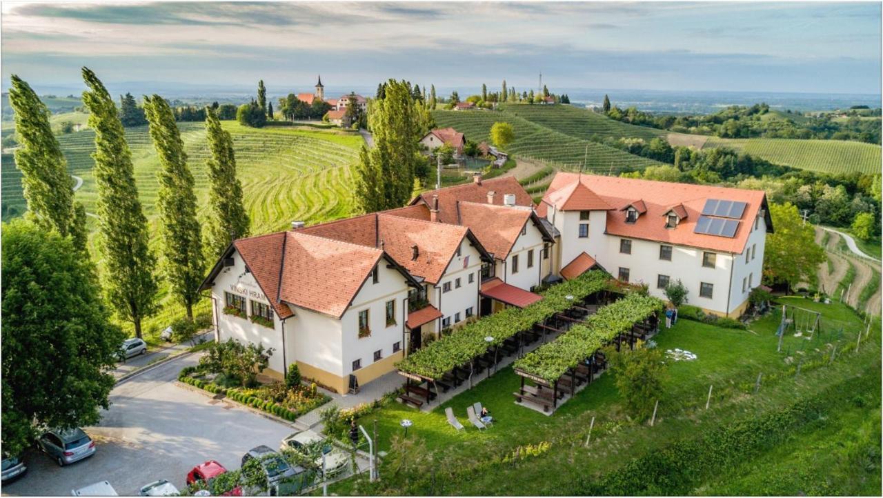 Hotel Gostisce Vinski Hram Ivanjkovci Exterior foto